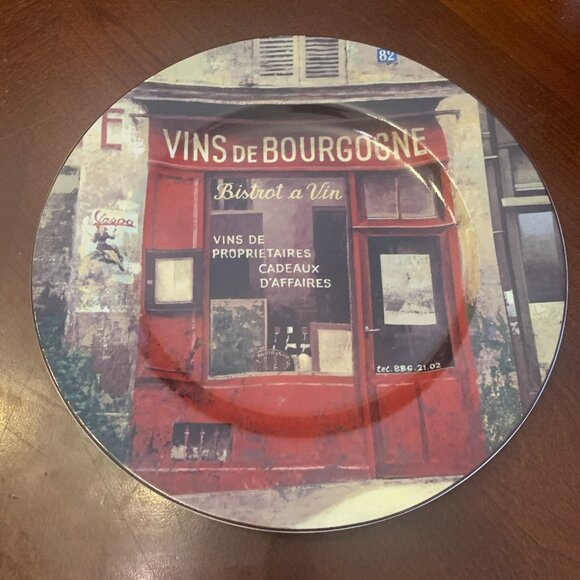 Sakura Oneida Storefront Chiu Tak Hak Dessert Plates Set - Picture 2 of 8